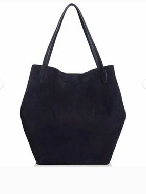 Madewell suede shopper tote